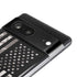 Black and White Camo American Flag Pixel Skins